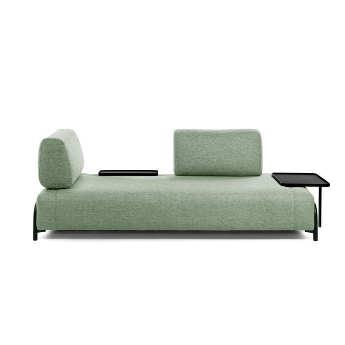 Прямой диван Compo turquoise без подушек-подлокотников - купить Прямые диваны по цене 172990.0