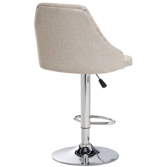 Барный стул Laguna cream fabric бежевого цвета - лучшие Барные стулья в INMYROOM