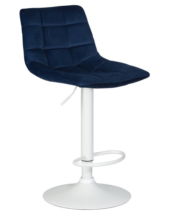 Стул барный Tailor темно-синего цвета - купить Барные стулья по цене 6970.0