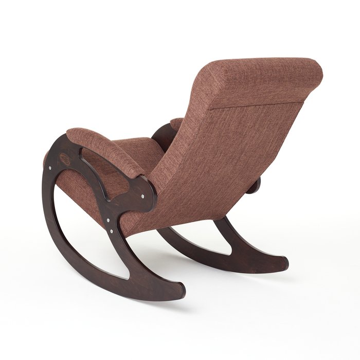 Кресло-качалка Венера темно-коричневого цвета - купить Интерьерные кресла по цене 13985.0