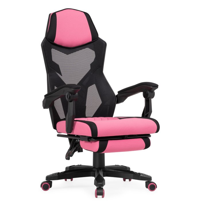 Офисное кресло Brun черно-розового цвета - купить Офисные кресла по цене 13370.0