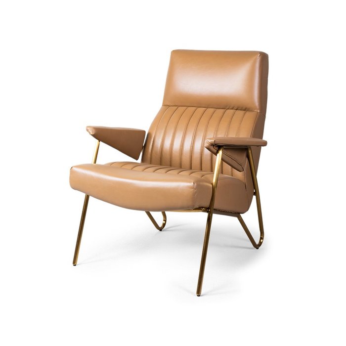 Кресло Chorio коричневого цвета
