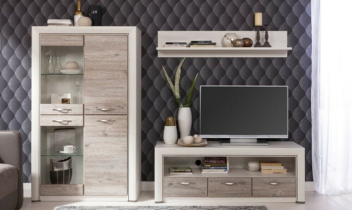 Навесная полка Olivia кремового цвета - лучшие Полки в INMYROOM