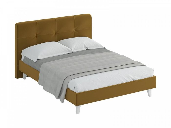 Кровать Queen Anna коричневого цвета 160x200