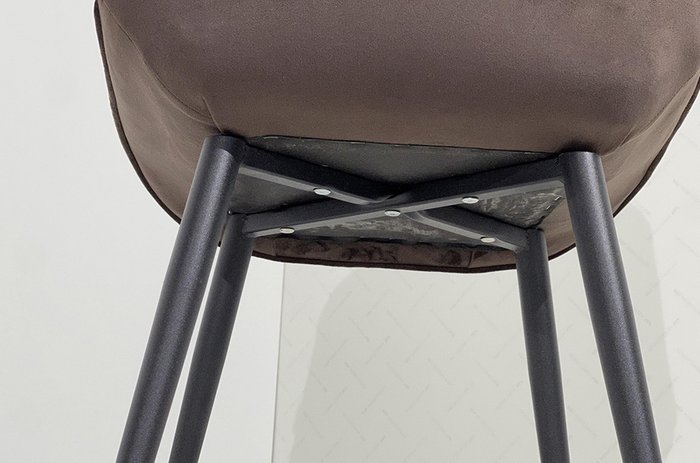 Стул Лари коричневого цвета - купить Обеденные стулья по цене 6580.0