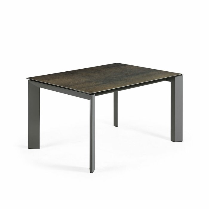 Раздвижной обеденный стол Atta M темно-коричневого цвета - купить Обеденные столы по цене 245990.0