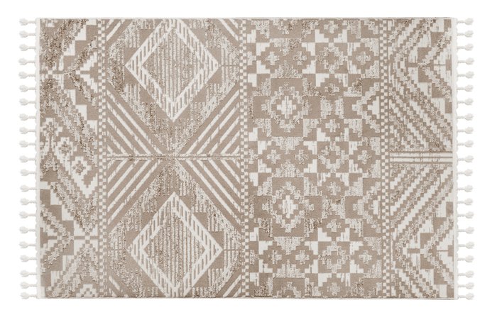 Ковер Shale 160x230 бежевого цвета