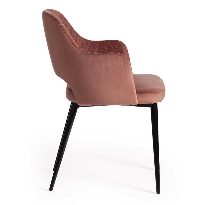 Комплект из четырех стульев Valkyria кораллового цвета - лучшие Обеденные стулья в INMYROOM
