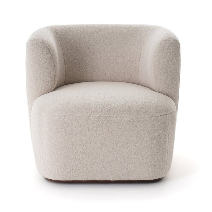 Кресло из малой пряжи Nidou светло-бежевого цвета - купить Интерьерные кресла по цене 50264.0