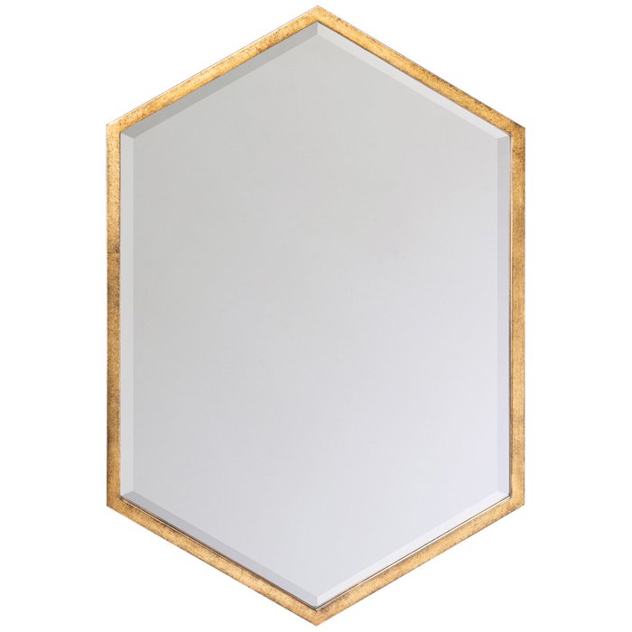 Настенное зеркало Ника цвета состаренного золота