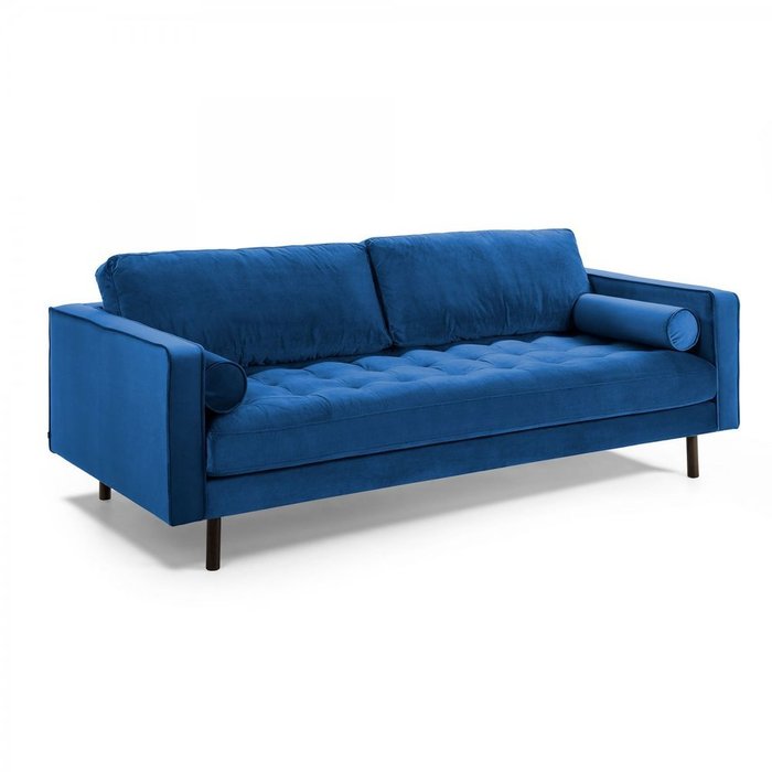 Диван Bogart с темно-синей обивкой - купить Прямые диваны по цене 162990.0