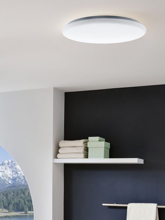 97526 Cветодиод. потолочный светильник GIRON димм. с рег-кой темп. цвета, 40W (LED), 4000lm, ?570, H - купить Потолочные светильники по цене 13790 97526 Cветодиод. потолочный светильник GIRON димм. с рег-кой темп. цвета, 40W (LED), 4000lm, ?570, H - купить Потолочные светильники по цене 13790