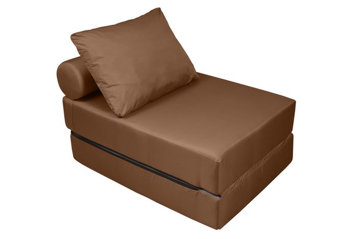 Кресло-кровать Brown коричневого цвета
