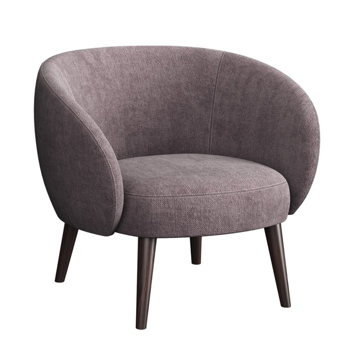 Кресло Miro фиолетового цвета
