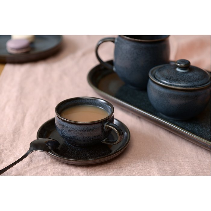 Сахарница Cosmic kitchen черно-синего цвета - лучшие Для чая и кофе в INMYROOM