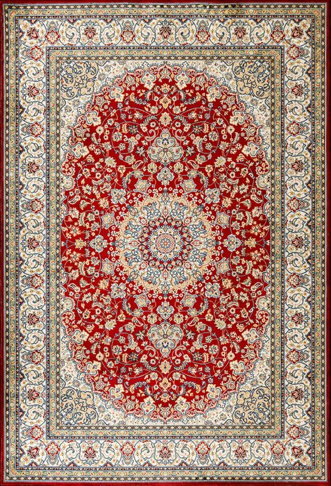 Ковер Silk shakira 135x200 красно-бежевого цвета