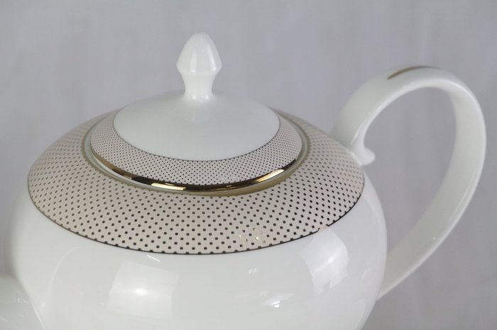 Чайный сервиз Bianko 17 Pcs tea Set из фарфора  - лучшие Сервизы в INMYROOM