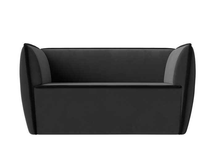Прямой диван Бергамо серого цвета - купить Прямые диваны по цене 28999.0