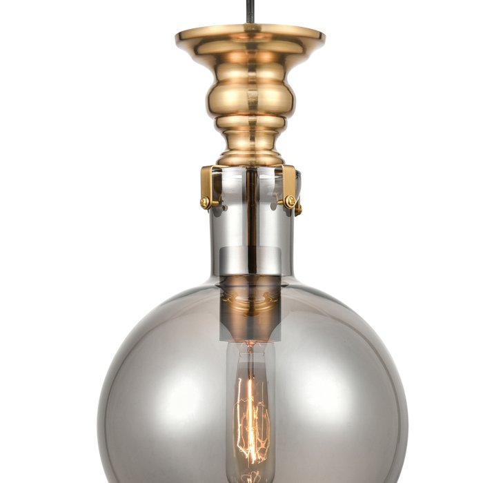 Подвесной светильник Nova с плафоном серого цвета - лучшие Подвесные светильники в INMYROOM