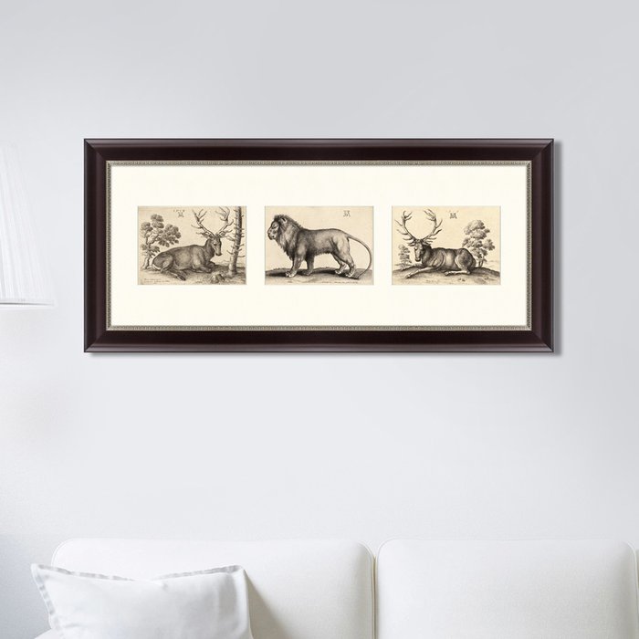 Картина Лев и олени 1501-1518 г.
