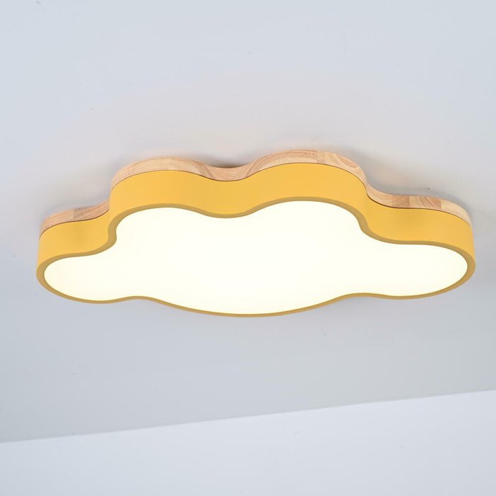 Потолочный светильник CLOUD ECO D50 Yellow - лучшие Потолочные светильники в INMYROOM