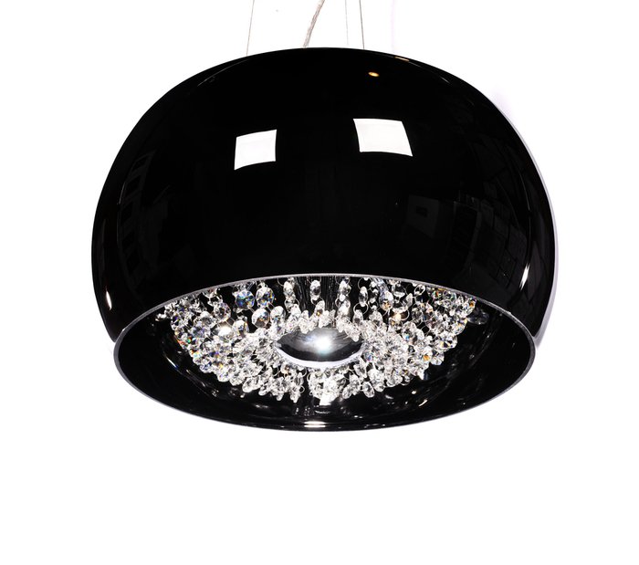 Подвесной светильник Disposa черного цвета - купить Подвесные люстры по цене 13450.0