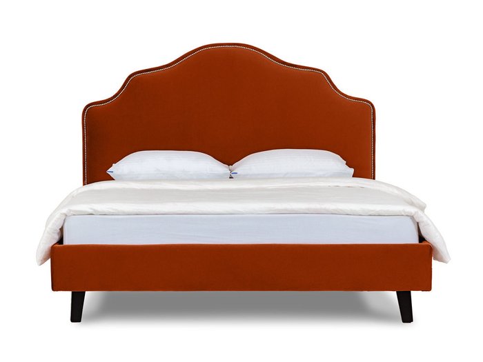 Кровать Queen Victoria L терракотового цвета 160х200
