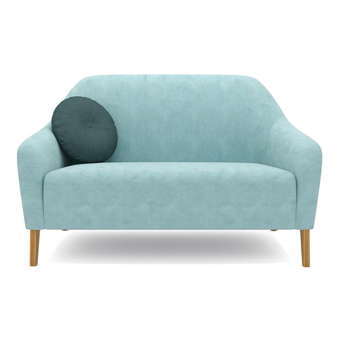  Двухместный диван Miami lux голубого цвета