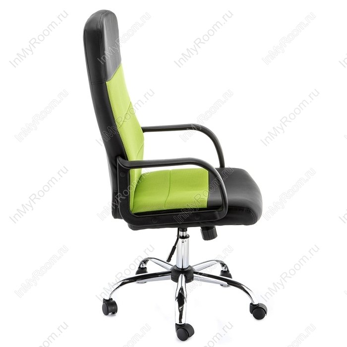 Компьютерное кресло Prosto черно-зеленого цвета - лучшие Офисные кресла в INMYROOM