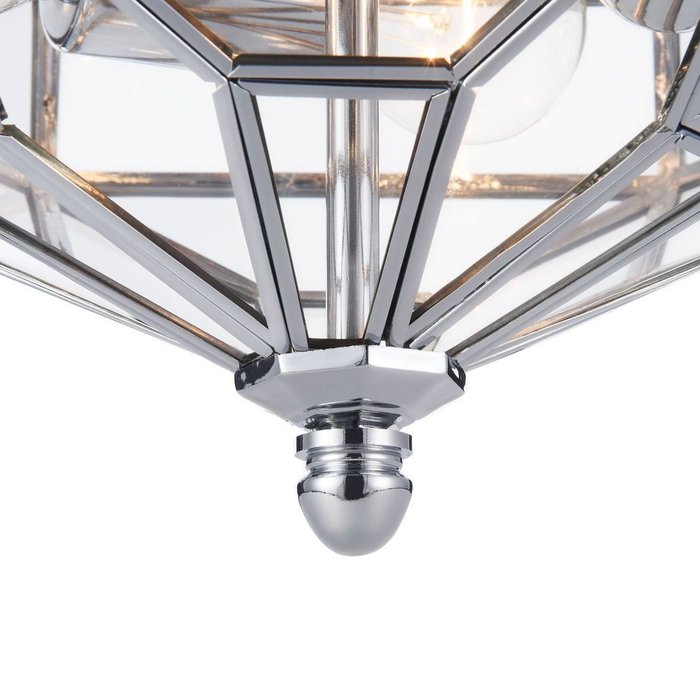 Потолочный светильник Zeil со стеклянным плафоном - лучшие Потолочные люстры в INMYROOM