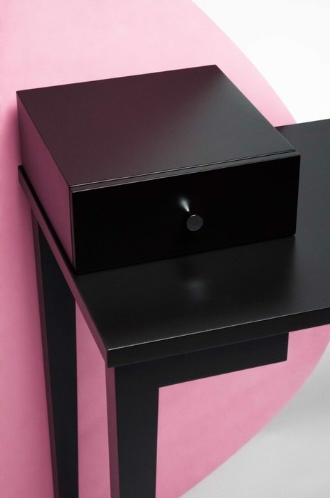 Туалетный столик Iota Vanity Compact черного цвета - лучшие Туалетные столики в INMYROOM
