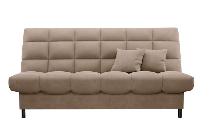 Диван-кровать Юта коричневого цвета - купить Прямые диваны по цене 32990.0