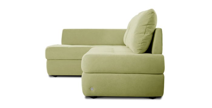 Угловой диван-кровать Арно зеленого цвета - лучшие Угловые диваны в INMYROOM