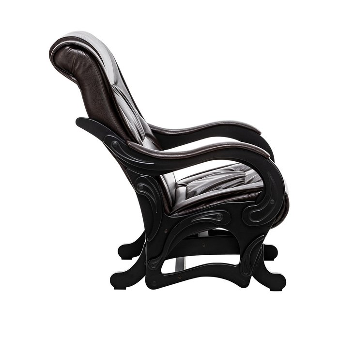 Кресло-маятник Модель 78 темно-коричневого цвета - лучшие Интерьерные кресла в INMYROOM