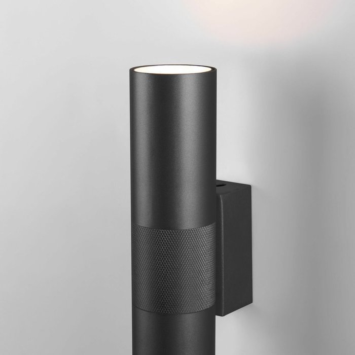 Светильник настенный светодиодный Steel 40119/LED черный - купить Накладные споты по цене 3640.0