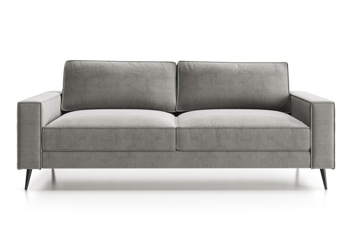 Диван-кровать Мэдисон серого цвета - купить Прямые диваны по цене 104200.0