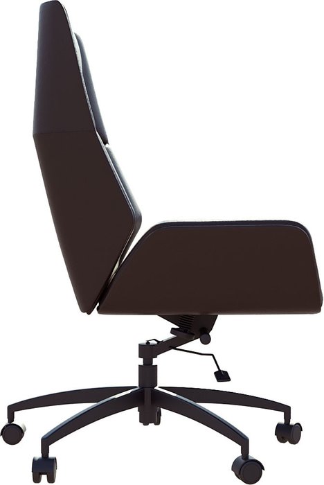 Кресло руководителя Авиатор темно-коричневого цвета - лучшие Офисные кресла в INMYROOM