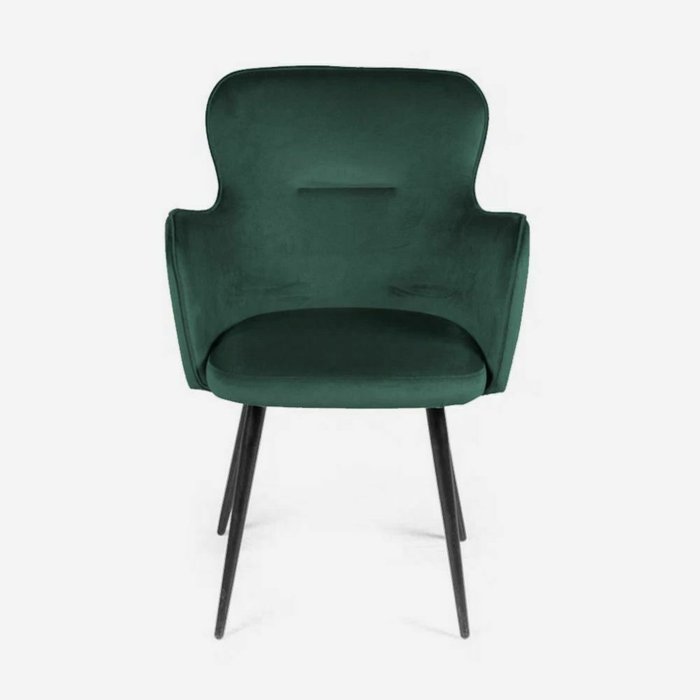 Стул Пьемонт темно-зеленого цвета - купить Обеденные стулья по цене 12200.0