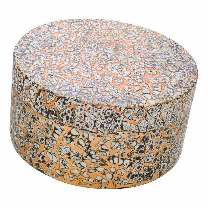 Шкатулка Позолоченный Керамика Деревянный MDF 20 x 10 x 20 cm