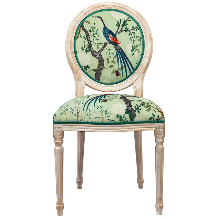 Стул Шинуазри зеленого цвета - купить Обеденные стулья по цене 32000.0