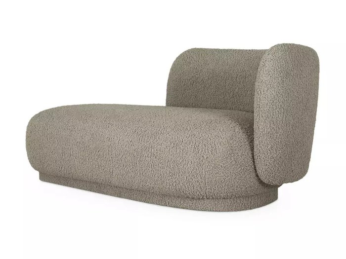 Кушетка-диван Lucca серого цвета правая Кушетка-диван Lucca серого цвета правая