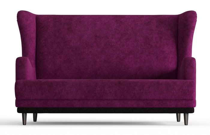 Диван Грэмми в обивке из вельвета фиолетового цвета - купить Прямые диваны по цене 17990.0