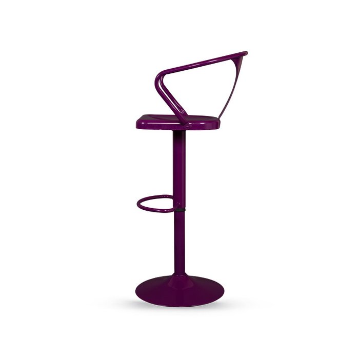 Стул барный Tolix фиолетового цвета - лучшие Барные стулья в INMYROOM