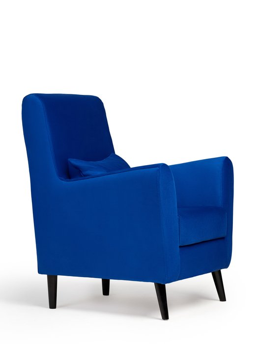 Кресло Либерти синего цвета - купить Интерьерные кресла по цене 11680.0