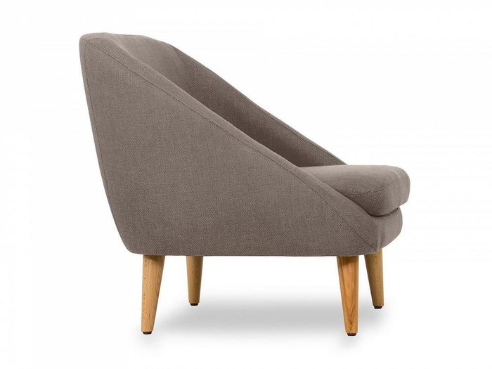Кресло Corsica серо-коричневого цвета - лучшие Интерьерные кресла в INMYROOM