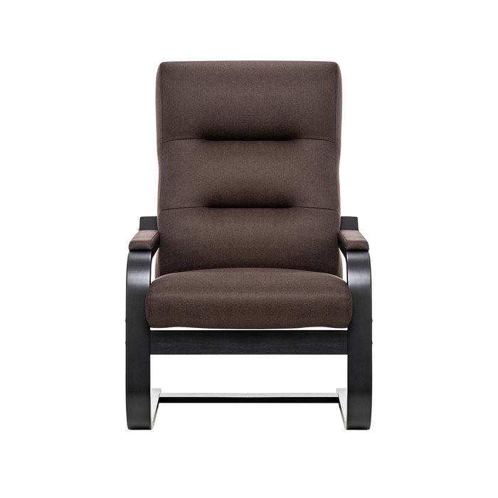 Кресло Оскар темно-коричневого цвета    - купить Интерьерные кресла по цене 16050.0
