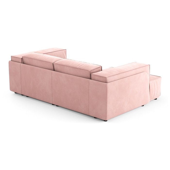 Угловой диван Vento Classic розового цвета - лучшие Угловые диваны в INMYROOM