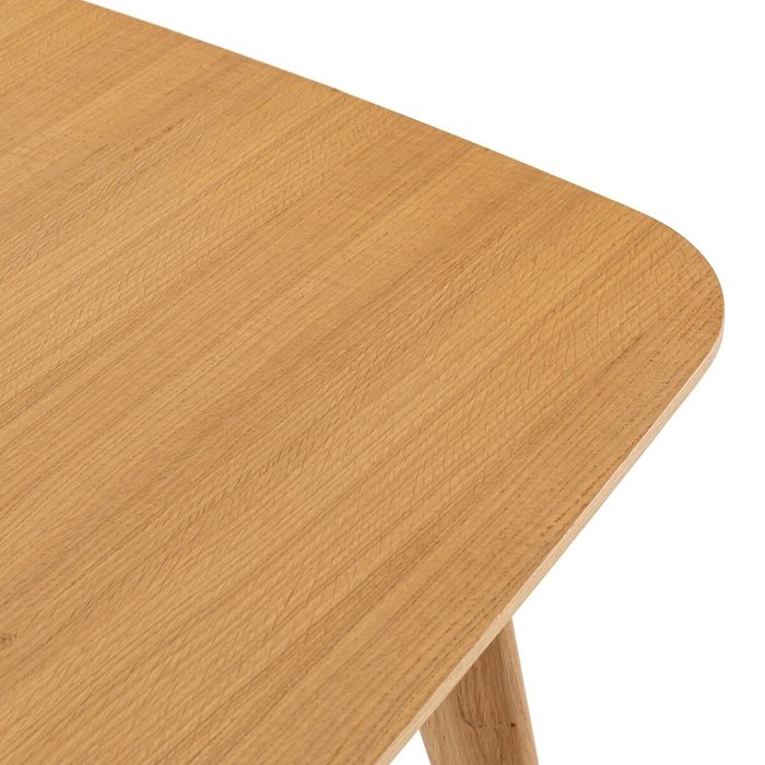 Стол обеденный из дуба Biface бежевого цвета - лучшие Обеденные столы в INMYROOM