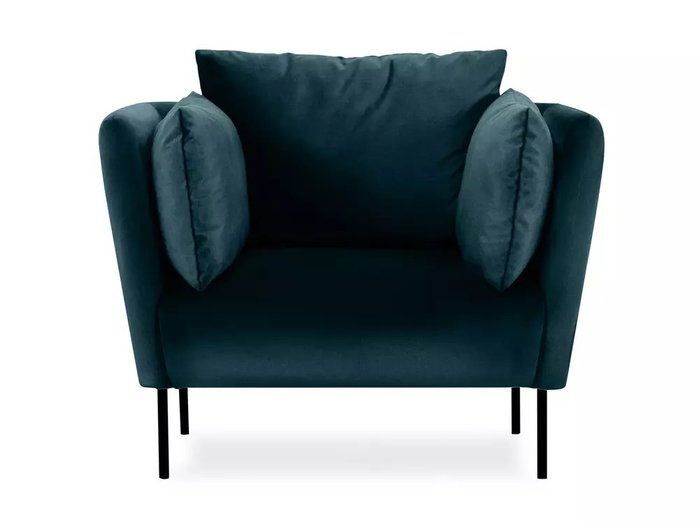 Кресло Copenhagen темно-синего цвета - купить Интерьерные кресла по цене 47880.0
