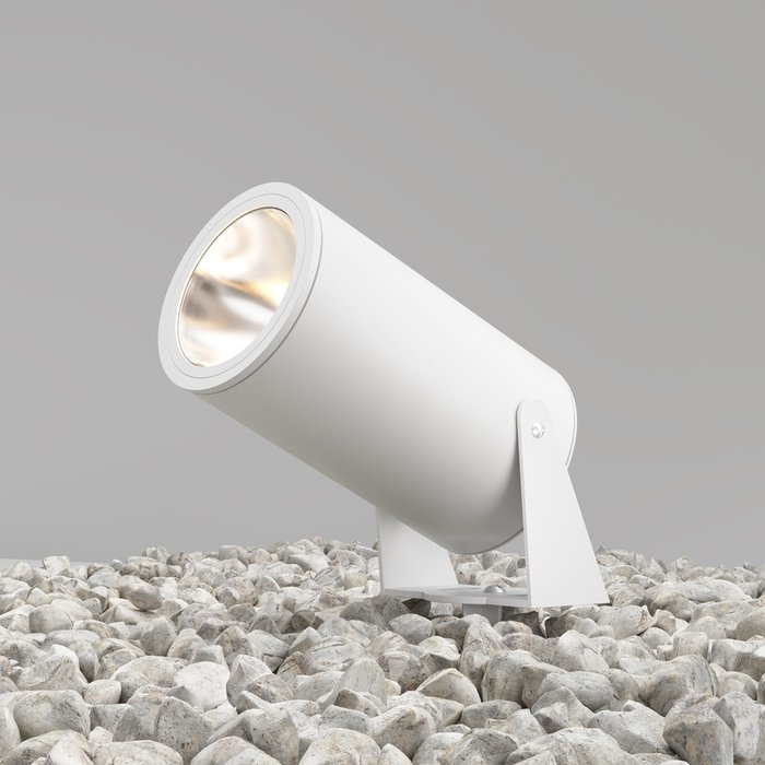 Ландшафтный светильник Bern М белого цвета - купить Наземные светильники по цене 6568.0